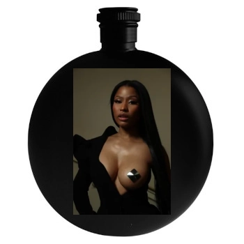 Nicki Minaj Round Flask