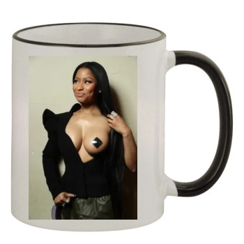 Nicki Minaj 11oz Colored Rim & Handle Mug