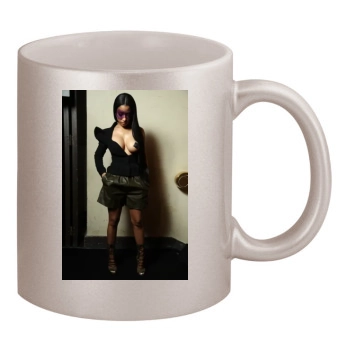 Nicki Minaj 11oz Metallic Silver Mug