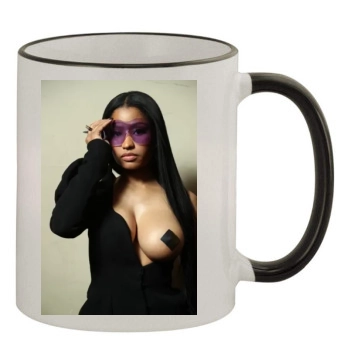 Nicki Minaj 11oz Colored Rim & Handle Mug