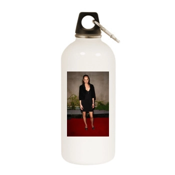 Bijou Phillips White Water Bottle With Carabiner