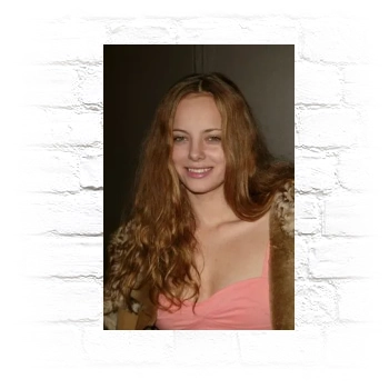 Bijou Phillips Metal Wall Art