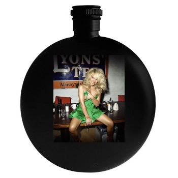 Billie Piper Round Flask