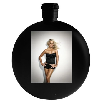 Billie Piper Round Flask