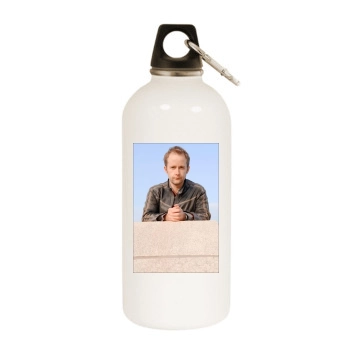 Billy Boyd White Water Bottle With Carabiner