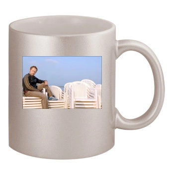 Billy Boyd 11oz Metallic Silver Mug