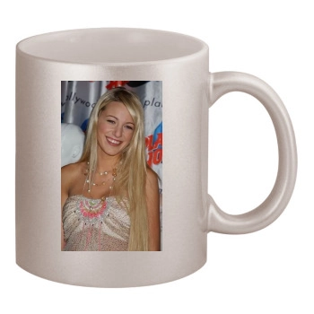 Blake Lively 11oz Metallic Silver Mug