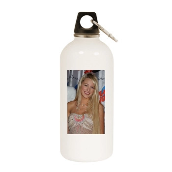 Blake Lively White Water Bottle With Carabiner