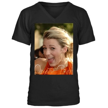 Blake Lively Men's V-Neck T-Shirt