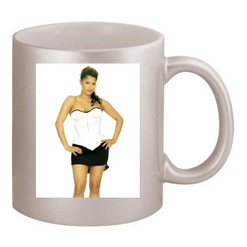 Blu Cantrell 11oz Metallic Silver Mug