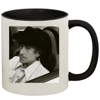 Bob Dylan 11oz Colored Inner & Handle Mug