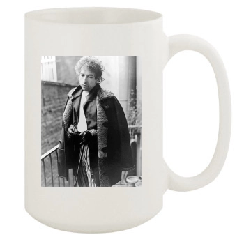 Bob Dylan 15oz White Mug