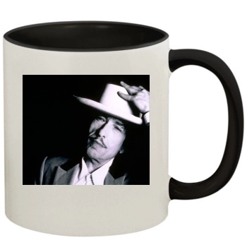 Bob Dylan 11oz Colored Inner & Handle Mug