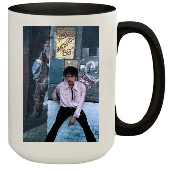 Bob Dylan 15oz Colored Inner & Handle Mug