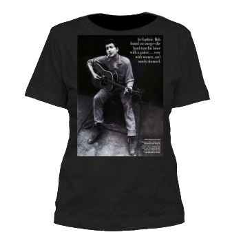 Bob Dylan Women's Cut T-Shirt