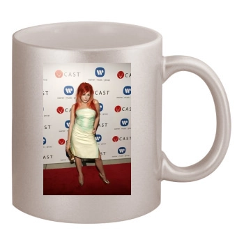 Bonnie McKee 11oz Metallic Silver Mug