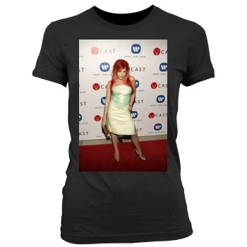 Bonnie McKee Women's Junior Cut Crewneck T-Shirt