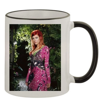 Bonnie McKee 11oz Colored Rim & Handle Mug