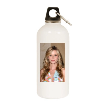 Bonnie Somerville White Water Bottle With Carabiner