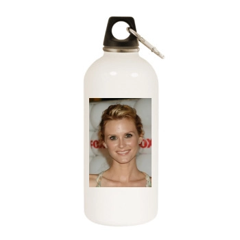 Bonnie Somerville White Water Bottle With Carabiner