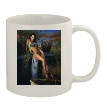 Bonnie-Jill Laflin 11oz White Mug