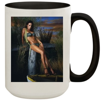 Bonnie-Jill Laflin 15oz Colored Inner & Handle Mug