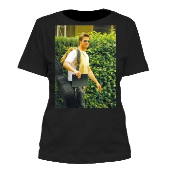 Brad Pitt Women's Cut T-Shirt