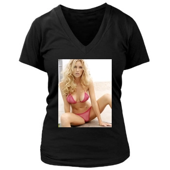 Brande Roderick Women's Deep V-Neck TShirt