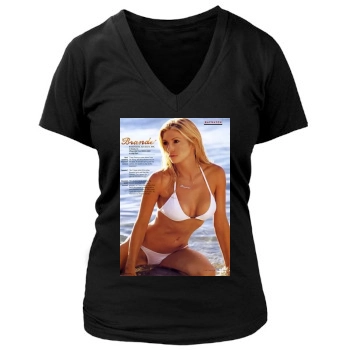 Brande Roderick Women's Deep V-Neck TShirt