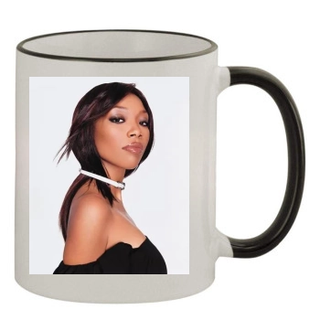 Brandy Norwood 11oz Colored Rim & Handle Mug