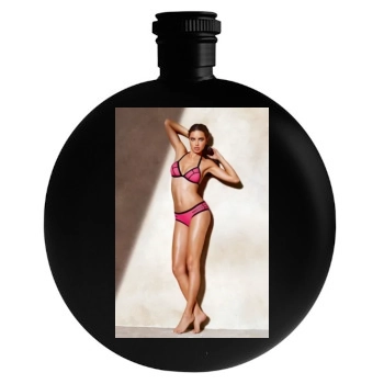 Adriana Lima Round Flask