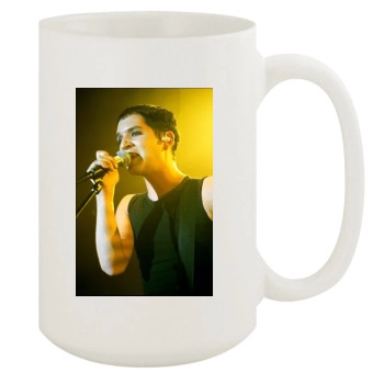 Brian Molko 15oz White Mug