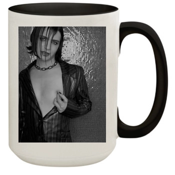 Brian Molko 15oz Colored Inner & Handle Mug