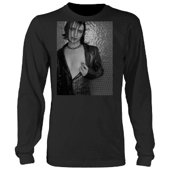 Brian Molko Men's Heavy Long Sleeve TShirt