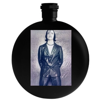 Brian Molko Round Flask