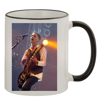 Brian Molko 11oz Colored Rim & Handle Mug