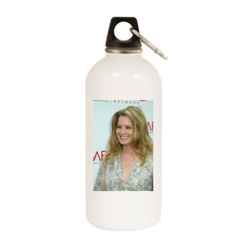 Bridget Fonda White Water Bottle With Carabiner