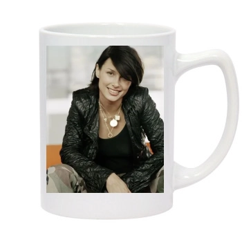 Bridget Moynahan 14oz White Statesman Mug