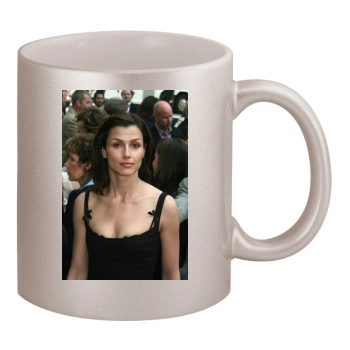 Bridget Moynahan 11oz Metallic Silver Mug