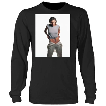 Bridget Moynahan Men's Heavy Long Sleeve TShirt