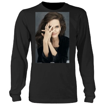 Angelina Jolie Men's Heavy Long Sleeve TShirt