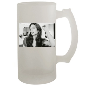 Angelina Jolie 16oz Frosted Beer Stein