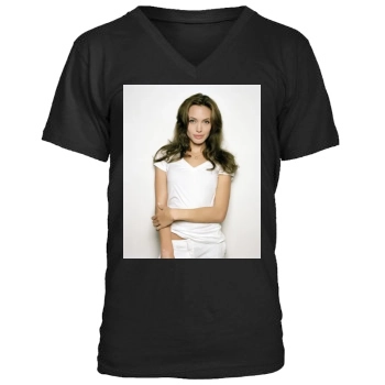 Angelina Jolie Men's V-Neck T-Shirt