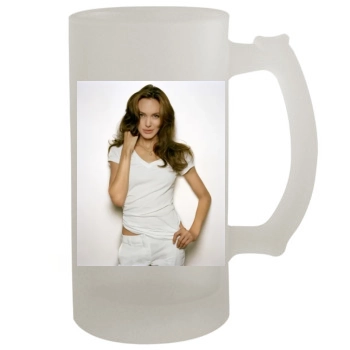 Angelina Jolie 16oz Frosted Beer Stein