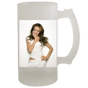 Angelina Jolie 16oz Frosted Beer Stein