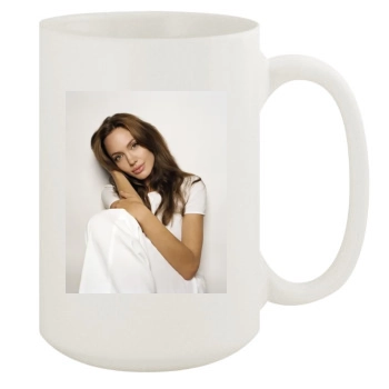 Angelina Jolie 15oz White Mug