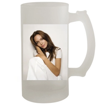 Angelina Jolie 16oz Frosted Beer Stein