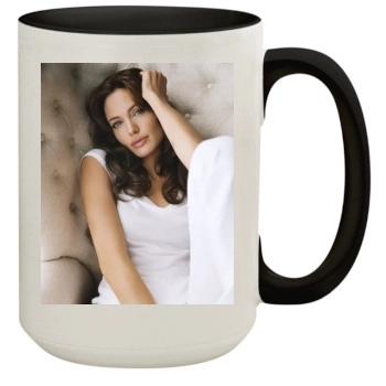 Angelina Jolie 15oz Colored Inner & Handle Mug