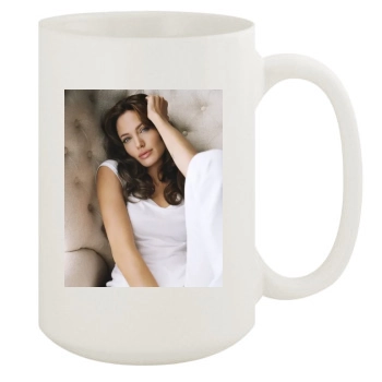 Angelina Jolie 15oz White Mug