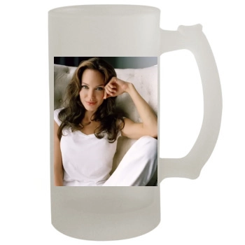 Angelina Jolie 16oz Frosted Beer Stein